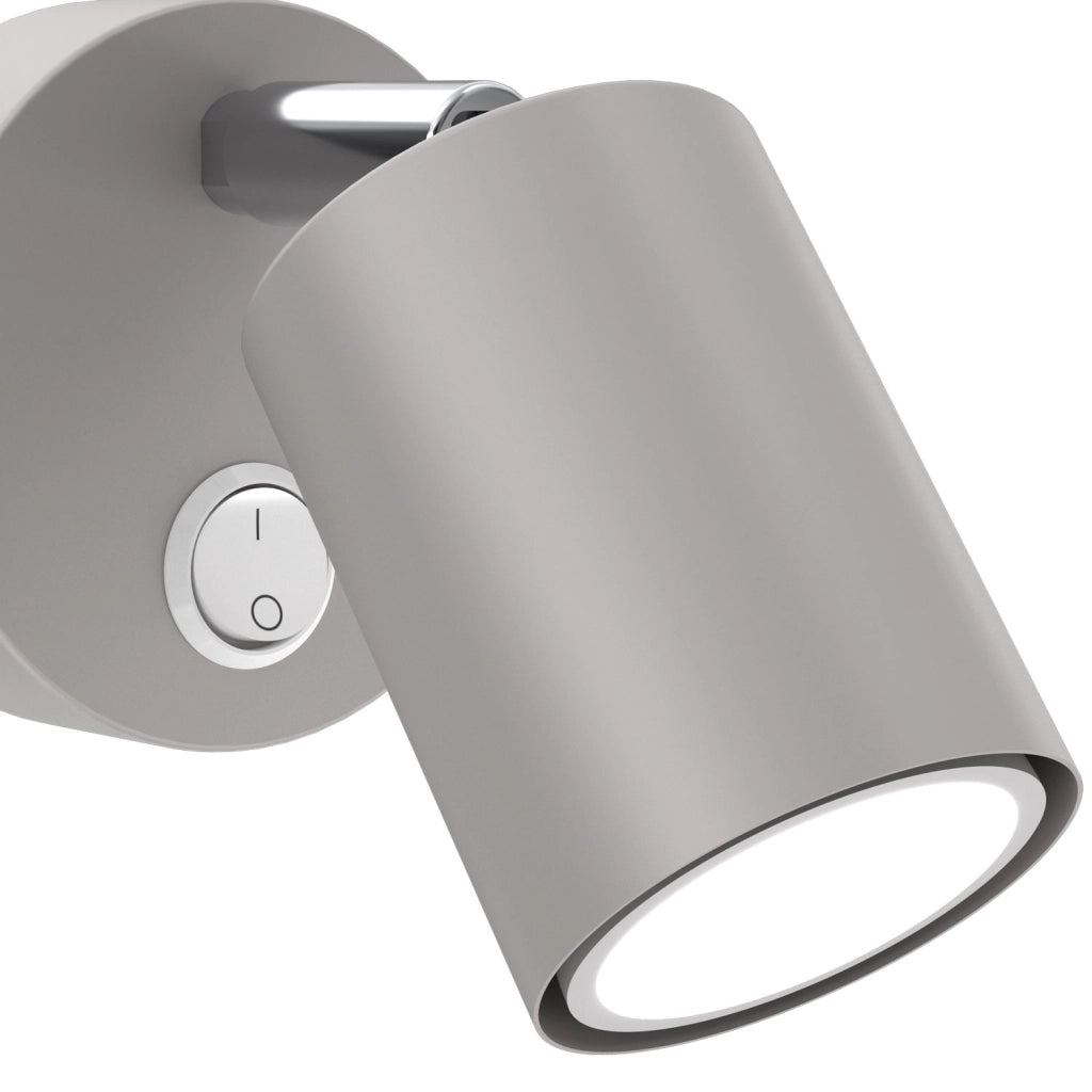 Applique Fun Luminex orientabile 1xGU10 grigio, metallo