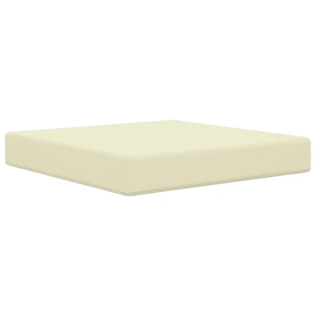 Cuscino per divano da esterno 3 pcs Crema Poliestere 900746