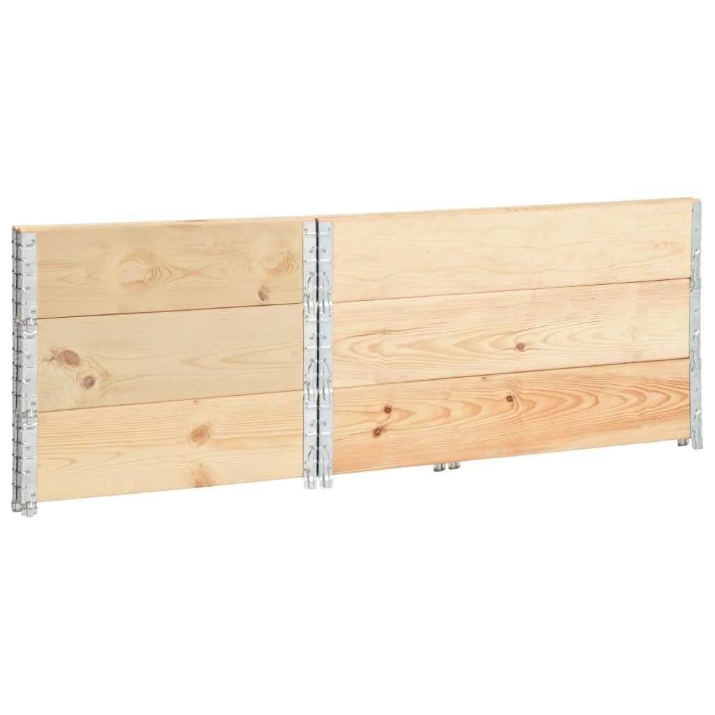 Fioriere rialzate 3 pz 50 x 100 cm in legno massello di pino 02_0000890