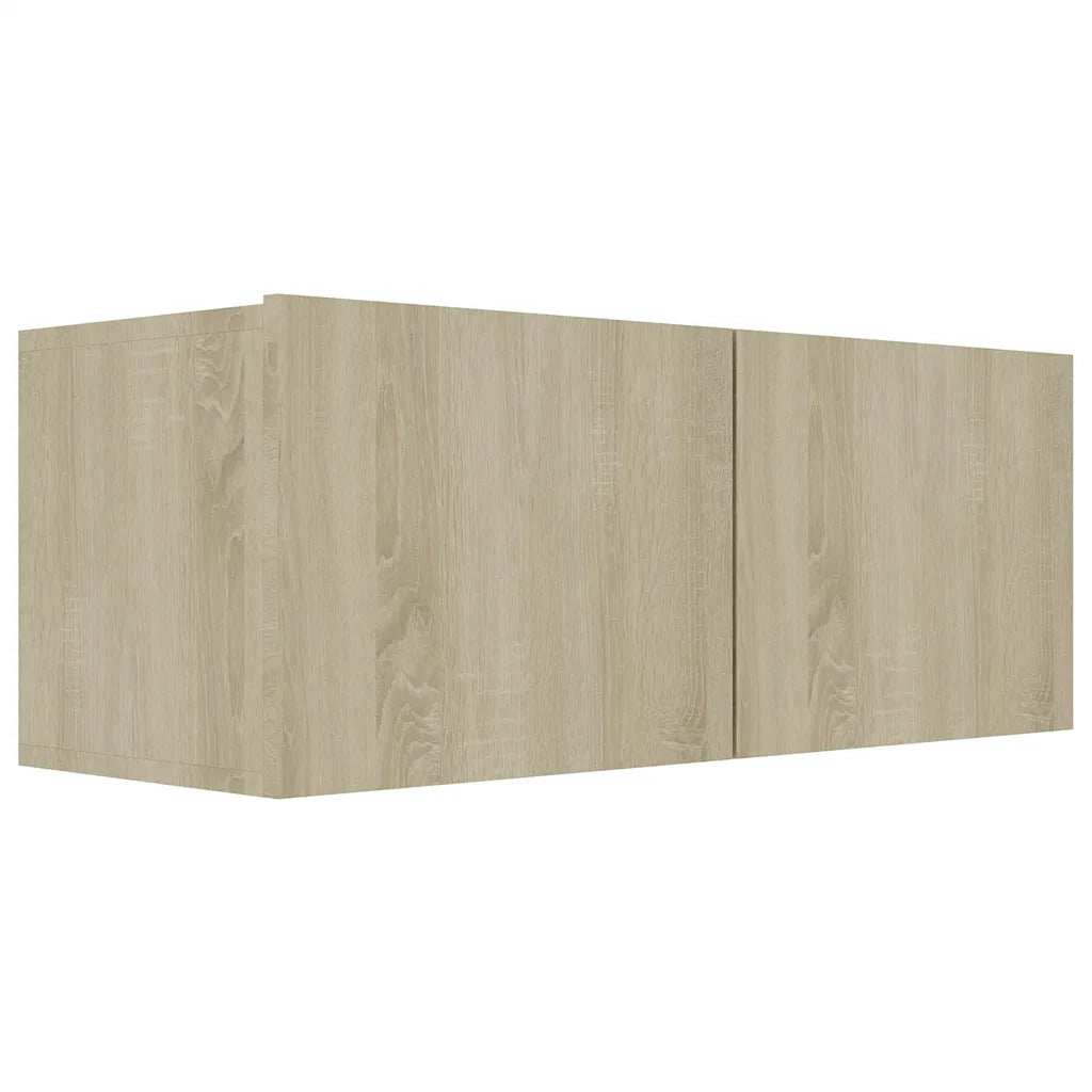 Set di Mobili TV 8 pz-Set di 8 Credenza per TV Rovere Sonoma in Legno Multistrato 814723