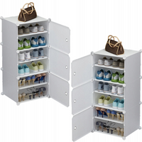 Scarpiera Bianca 44x96x32 cm Ideale per Ingresso