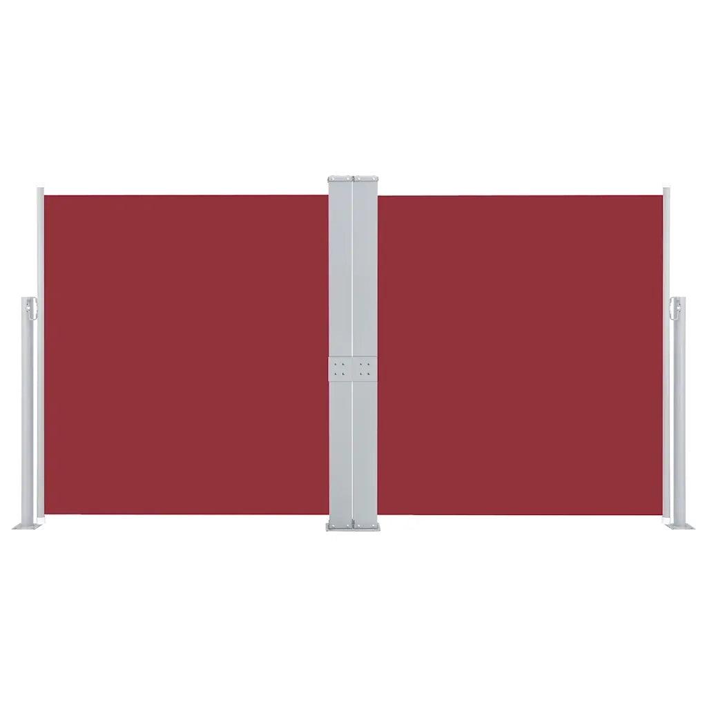Tenda da Sole Laterale Retrattile 170x600 cm Rossa 48471