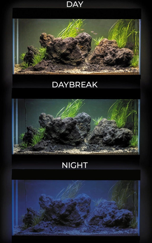 Aquael OptiSet 240 cm121x41x56h senza supporto - acquario in extrachiaro con illuminazione LED Colore: Bianco