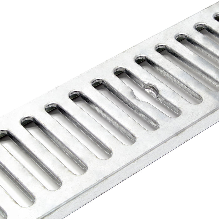 Canale di scolo 6x1m con griglia per scarico acqua 1,5t Canaletta di drenaggio