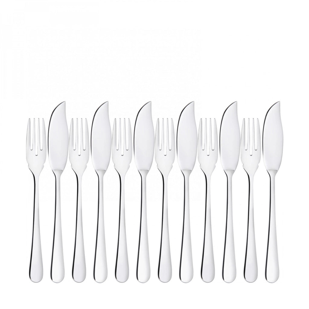SETTIMOCIELO, Posate Set 12 Pz Frutta, Casa Bugatti