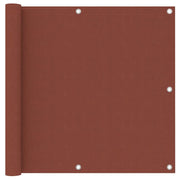 Paravento da Balcone Terracotta 90x300 cm Tessuto Oxford cod mxl 14633