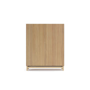 Scarpiera Herdasa effetto rovere dorato ante stampa doghe 112x90x27