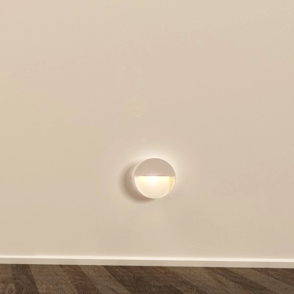 Faretto Plafoniera AQILA R da parete bianco 230V LED 6W IP54 3000K