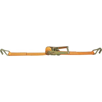 CINGHIA A TRAZIONE 2 UNCINI + CRIC EFFE - L.MT  6 H.MM 38 KG 1000- 2 pezzi