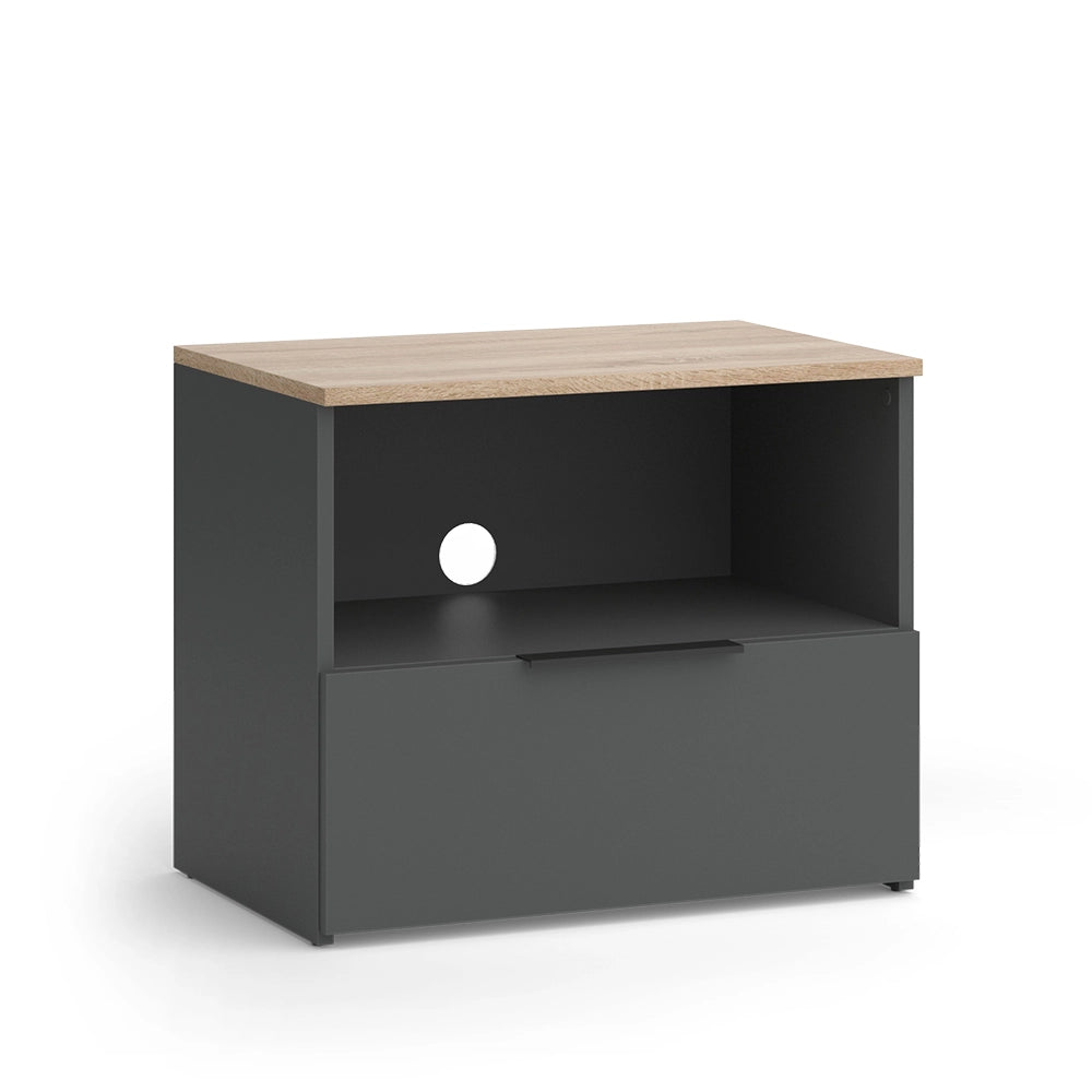 Vicco Mobile tv Antracite/Sonoma 60 x 50 cm con cassetto