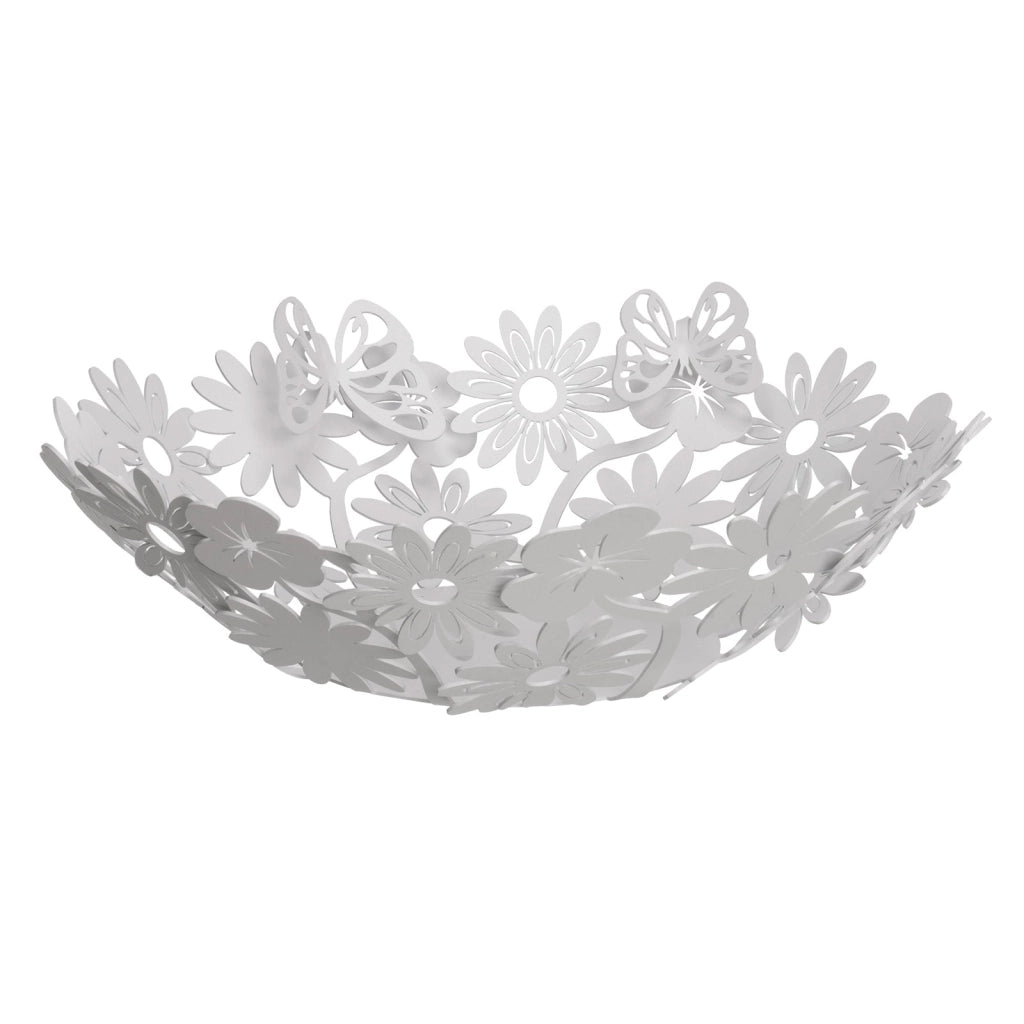 Centro tavola di design Margherite grande Bianco marmo