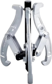 Trekker per magazzino interno a tre gomiti - Disegno a tre gomiti - Trazione dentata - Trazione a gancio - Dimensioni 13cm/10cm - Materiale Koolstofstaal - Aftrekklem