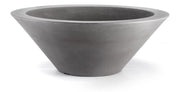 Vaso Ø60x22 cm in Polietilene Schio Ciotola 60 Cappuccino