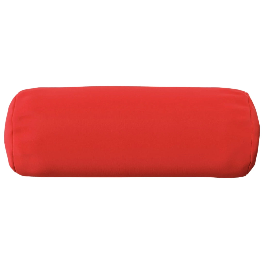 Federa 6 pcs HEERLEN Rosso Ø 15 x 40 cm Poliestere 923338