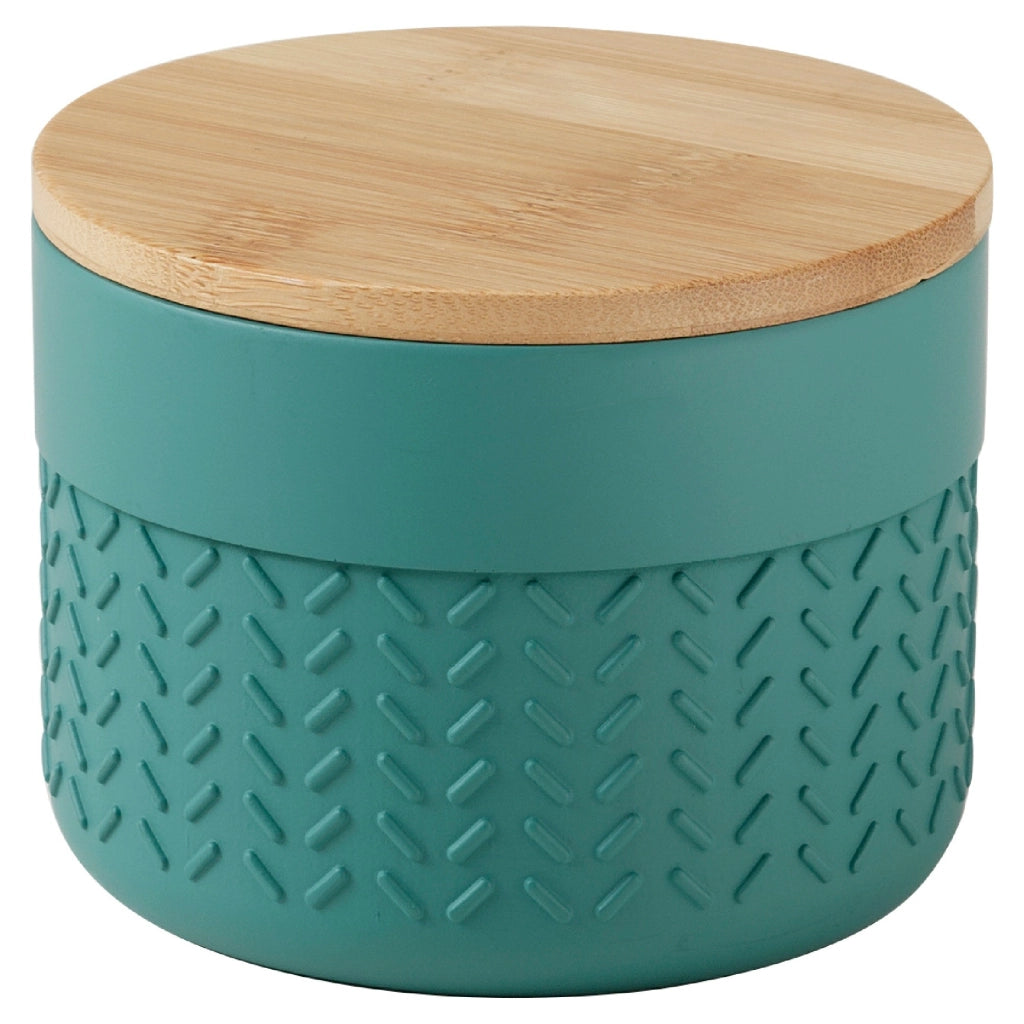 CONTENITORE THEA BAMBOOM VERDE/NATURALE - GEDY