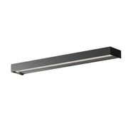 Lampada a Parete LED GAP 30W 2420lm 3000K Alluminio Nero Opaco Dimmerabile Taglio Fase - Gealuce
