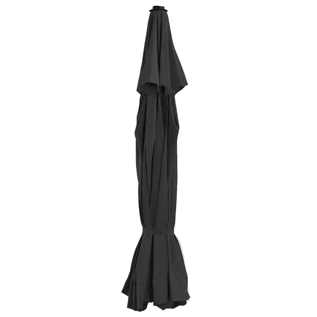 Telo di Ricambio per Tenda da Sole Nero 515 cm