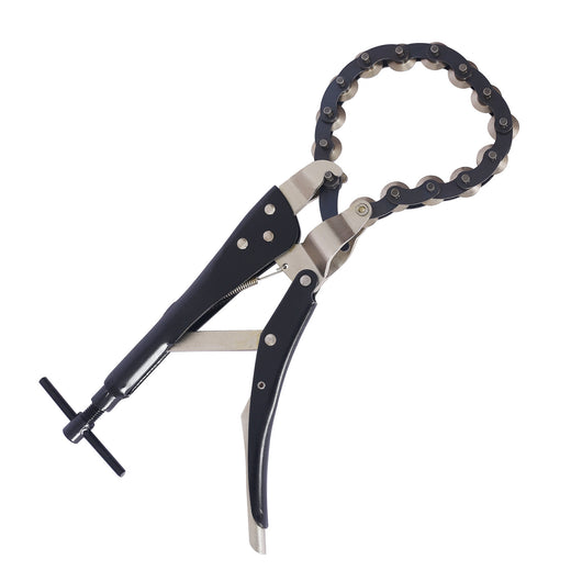 Tagliatubi professionale a catena per tubi di scarico Ø 19-80 mm Pinza per acciaio, rame, plastica