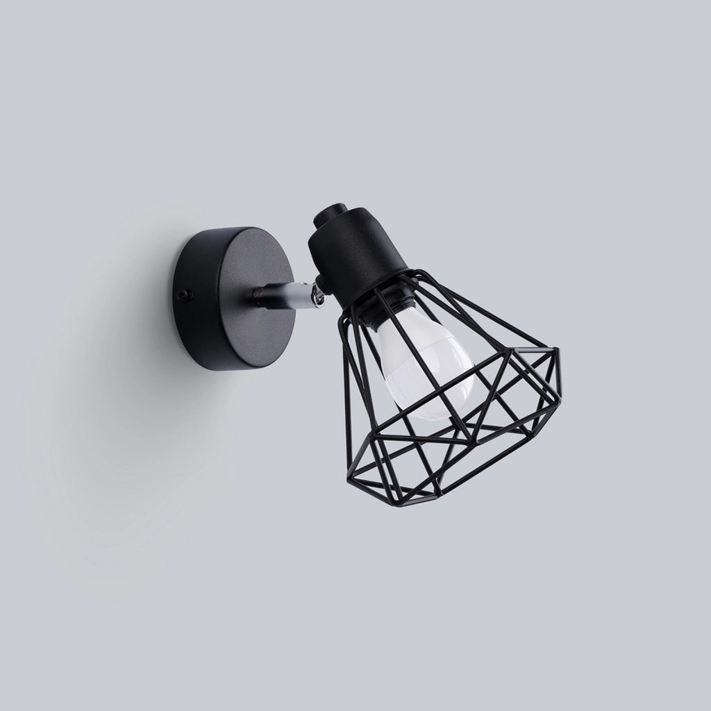 Lampada da parete ARTEMIS 1 nero