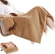 Deken Elettrico - Deken di Riscaldamento - Cappuccio Riscaldato - Deken di Calore - Deken Riscaldato - Cappuccio di Calore - Deken Cozy - Multifunzionale USB - Marrone