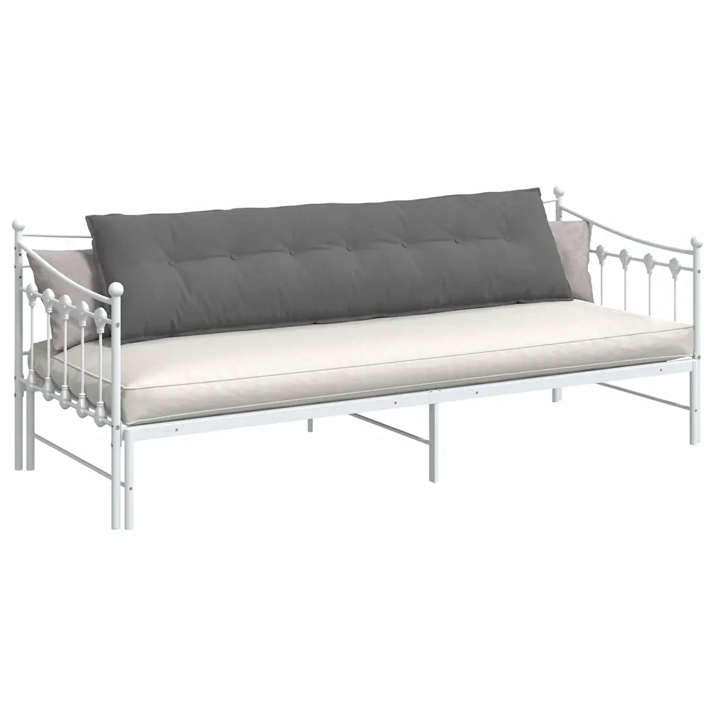 Cuscino per Schiena Grigio scuro 200 x 50 cm