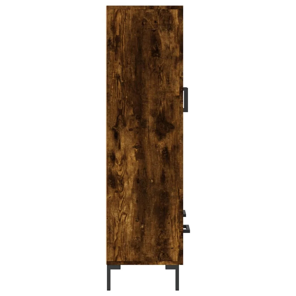 Buffet credenza cassettiera mobiletto mobile contenitore organizer cucina soggiorno salotto alto 69,5 x 31 x 115 cm legno ingegnerizzato marrone 02_0033400
