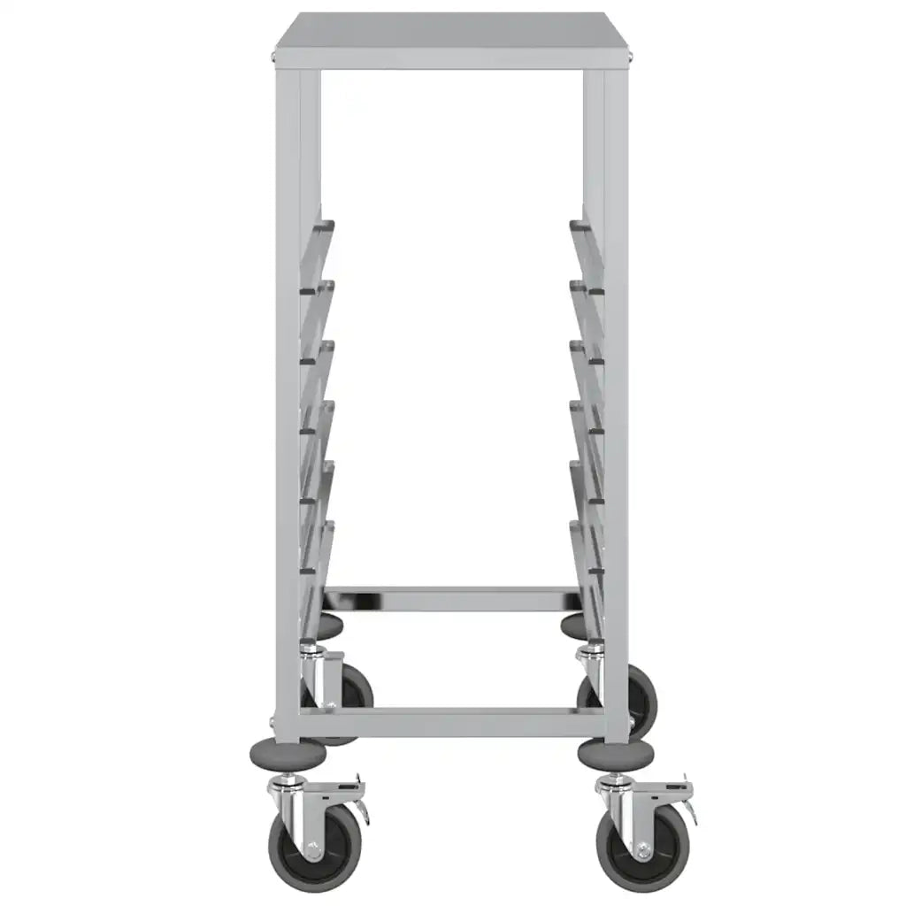 Carrello Portateglie con 6 GN Contenitori 39x55x87 cm CFW6653000