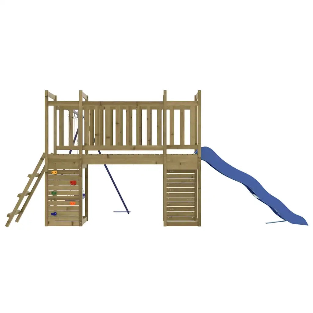 Set da Gioco da Esterno in Legno di Pino Impregnato 3155932