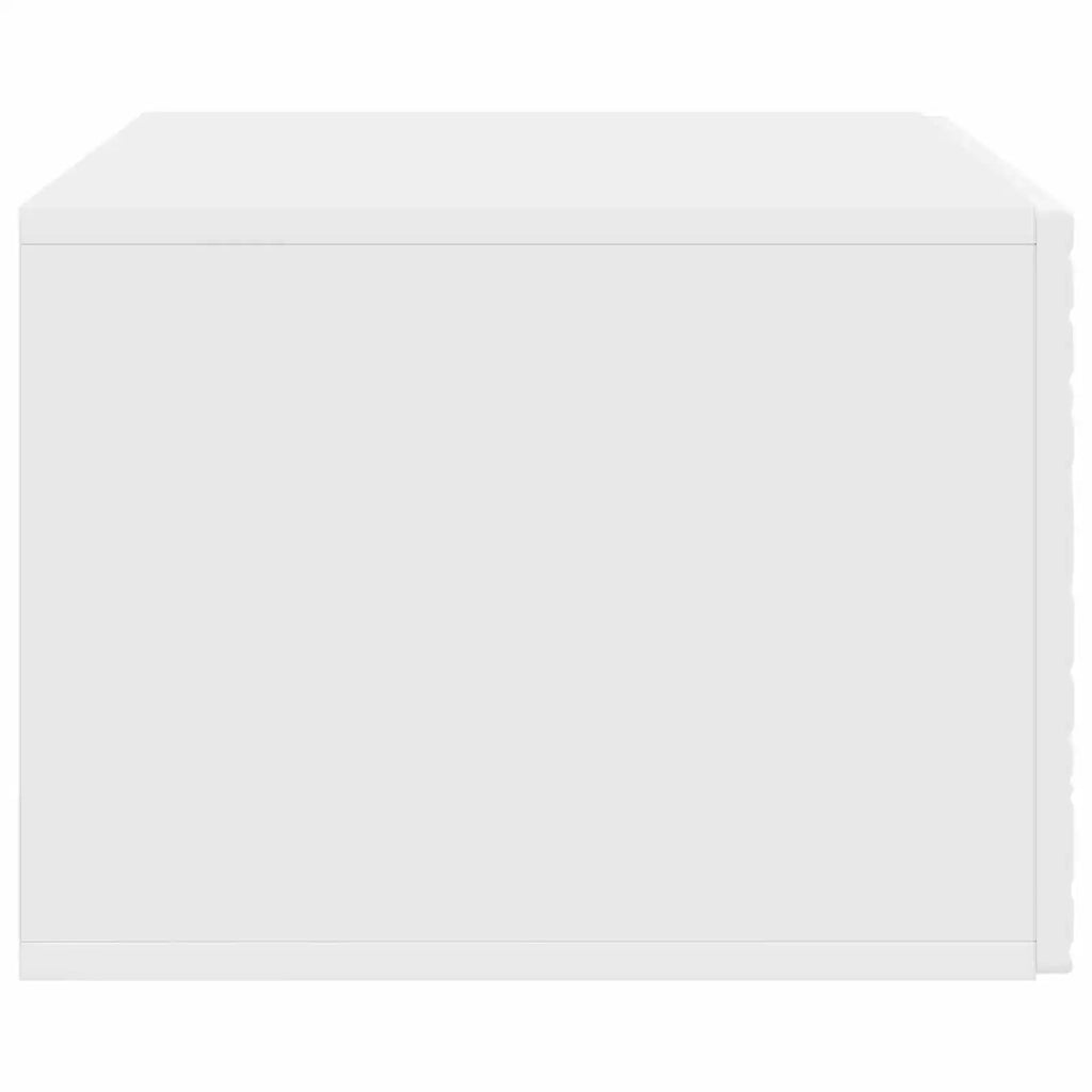 Mobile Porta TV da Muro 59,5 x 31 cm Bianco 898875