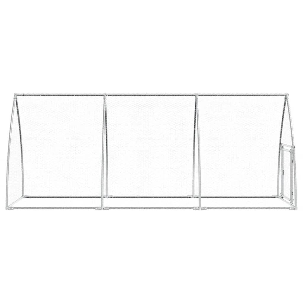 Gabbia per polli Silver 300 x 105 x 120 cm in acciaio zincato Silver 02_0041668