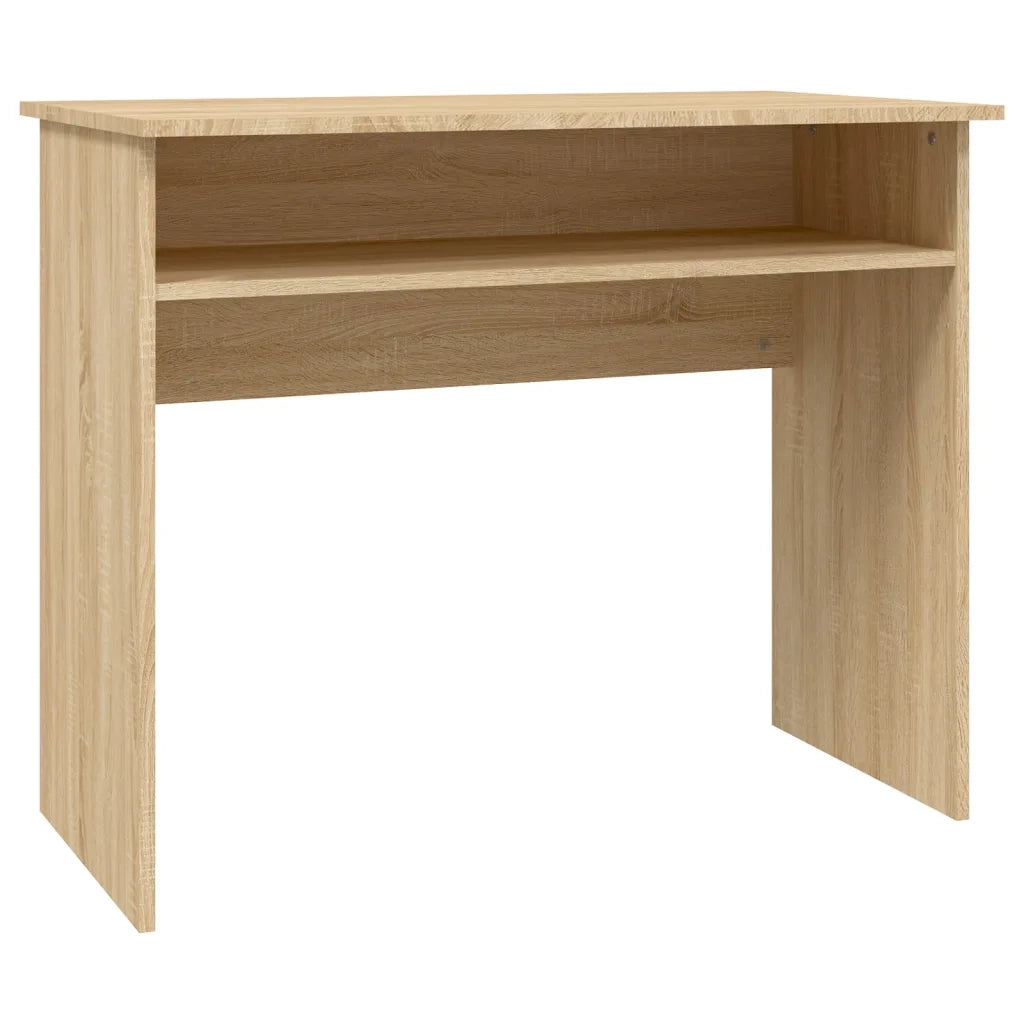 Scrivania | Tavolo da Ufficio Rovere Sonoma 90x50x74 cm in Legno Multistrato