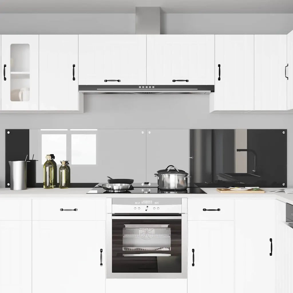 Schienale da cucina 2 pcs Grigio scuro 120 x 50 cm 3415510