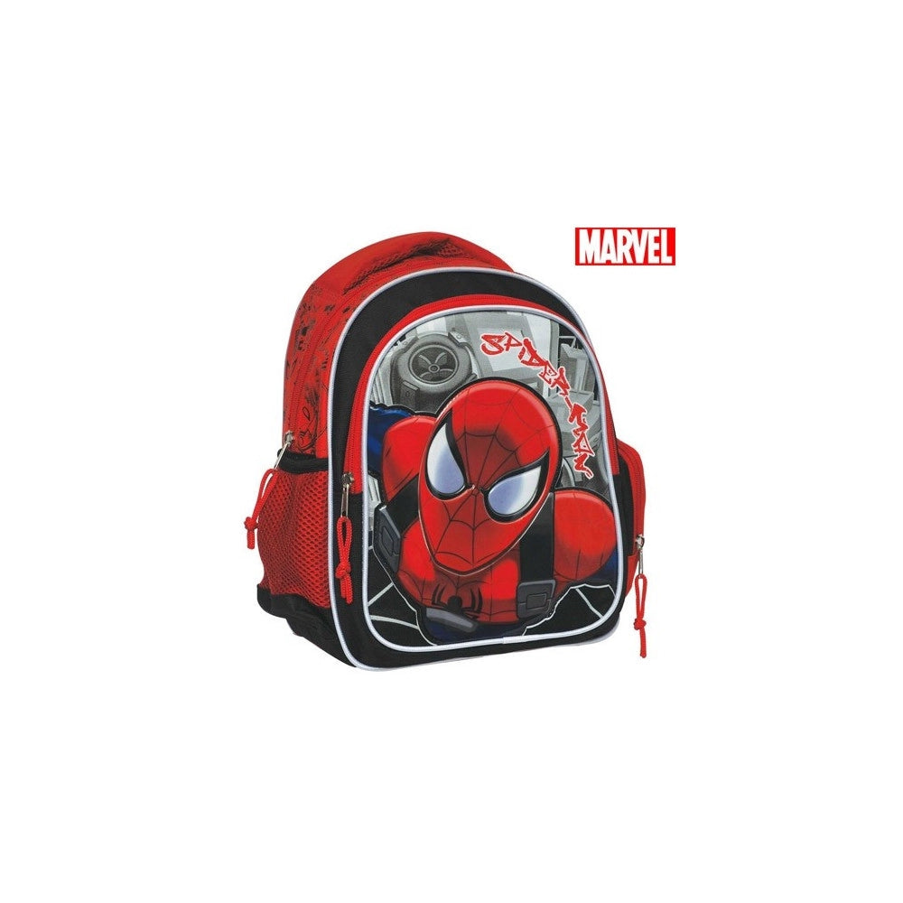 Trade Shop - Zaino Junior Zainetto Marvel Spider-man Uomo Ragno 30 X 28 X 14 Cm -