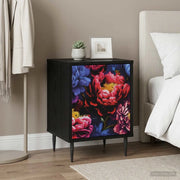Armadio da Notte KIEL Rovere Nero 36 x 33 x 51 cm 8007257