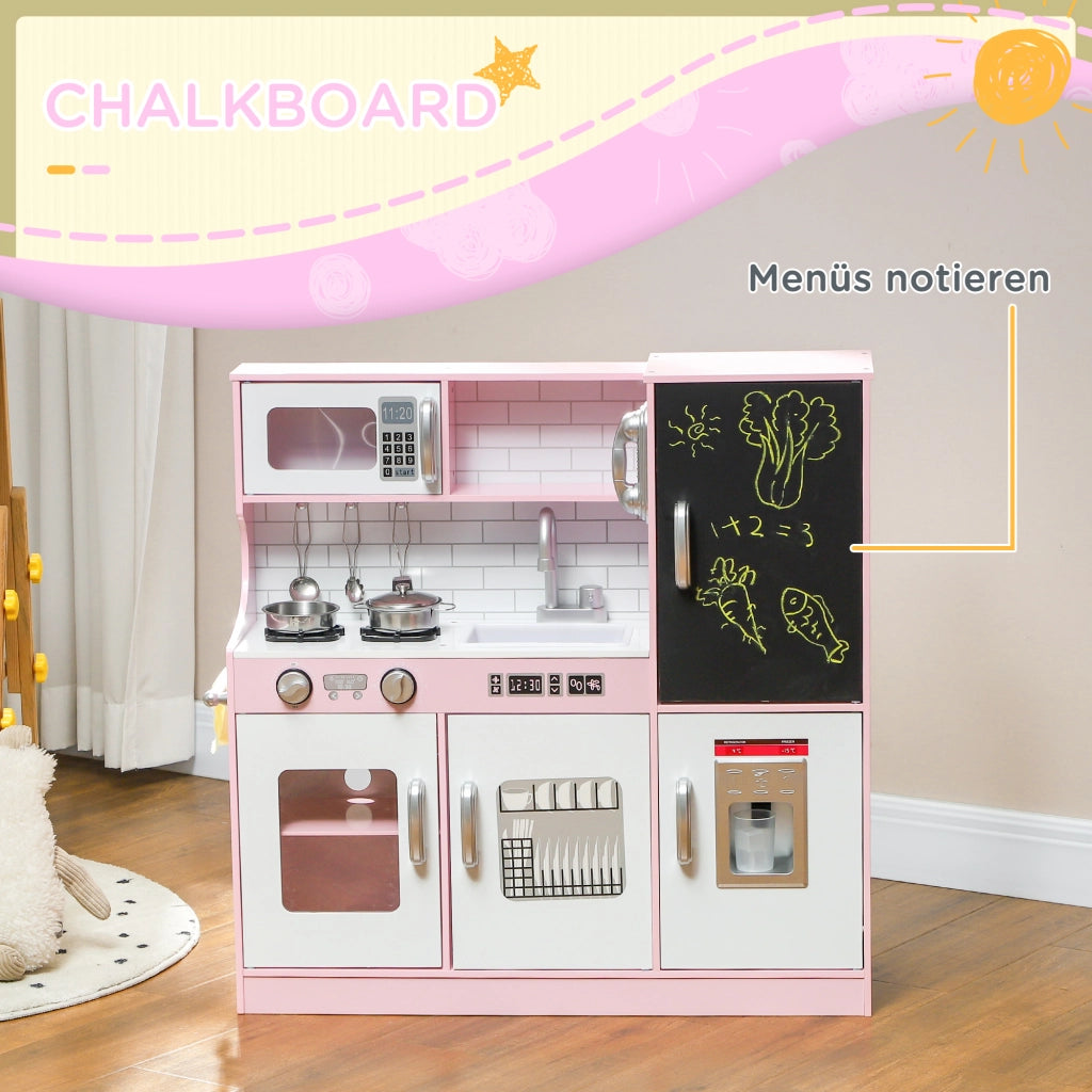 Set Cucina Giocattolo ¨C Minimal ¨C 83.8x26.8x81 cm Rosa