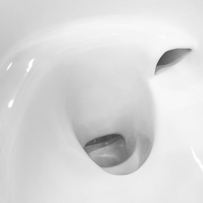 Vaso Wc Sospeso Rea Carlo Mini Tornado Rimless Flat Pro