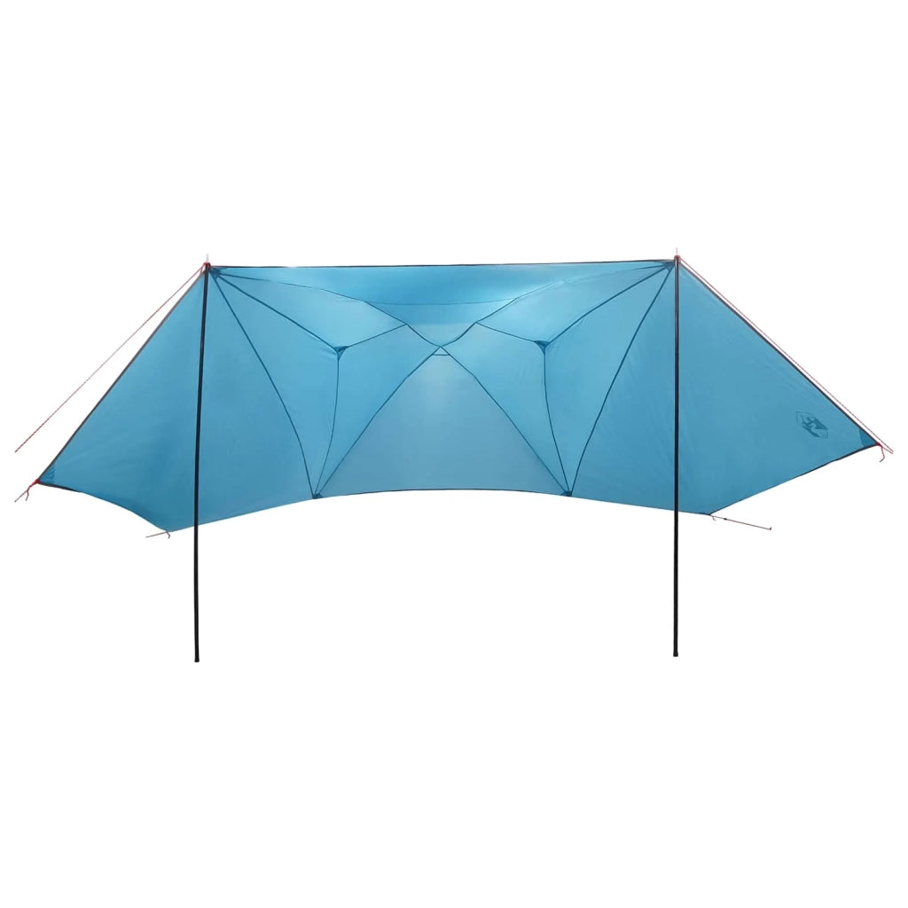 Tenda da auto con tetto Blu 350 x 250 cm Poliestere e Acciaio 42028552