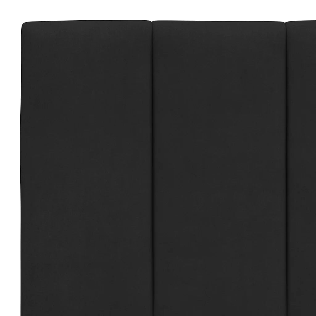 Cuscino Testiera Nero 160 cm in Velluto