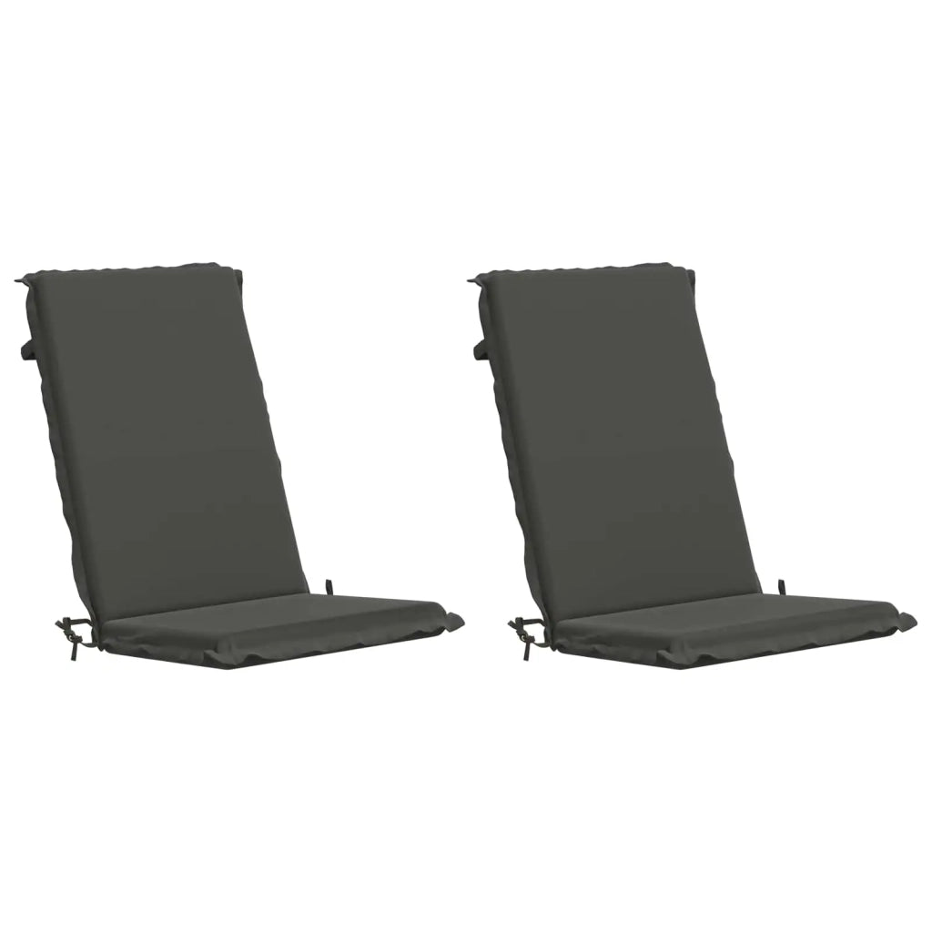 Cuscini Bhair Alto Schienale in 2 Pezzi GEMERT 2 pz Antracite 945897