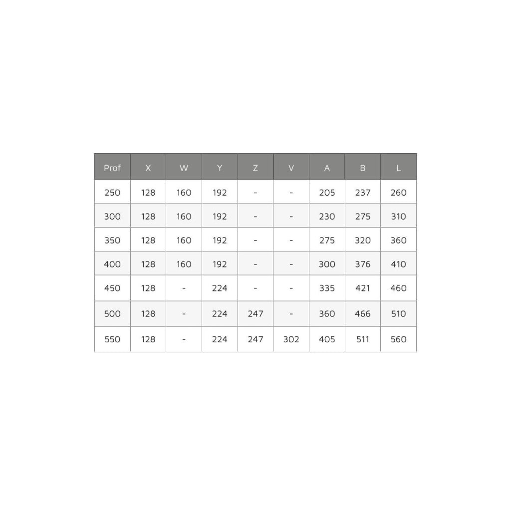 Guide a Scomparsa Silver per Cassetti ad Estrazione Totale P500 Zincato Bianco Emuca