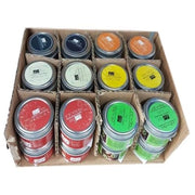 Trade Shop - Set 24 Candele Profumate In Barattolini Di Latta Varie Fragranze Ambiente -