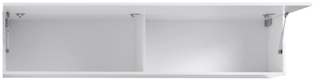 Pensile 1 Anta Vasistas 180x40x30 cm Maruska Bianco Lucido