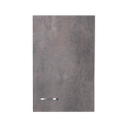 Pensile 45x32 anta corten grigio maniglia sinistra