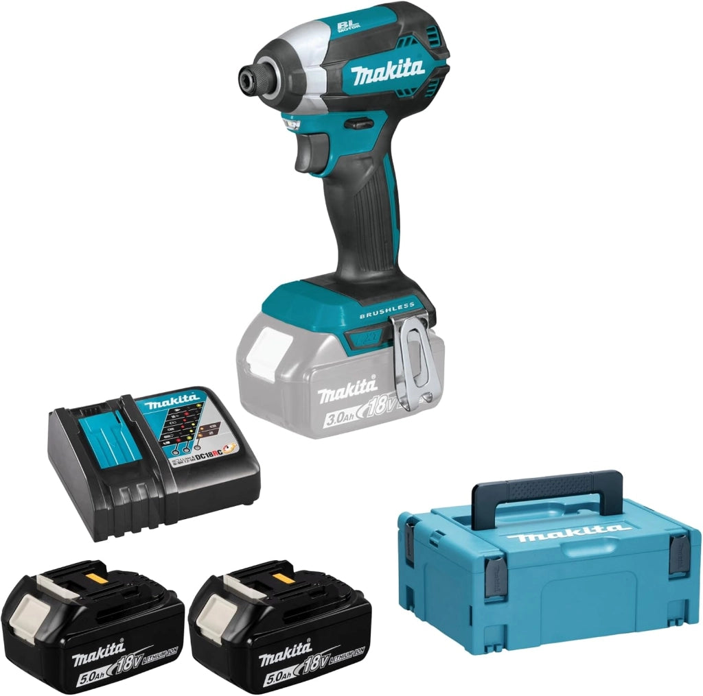 Makita Combo DTD153Z+DHP486Z BL 18V LXT 5Ah 3 bat. MakPac Marca