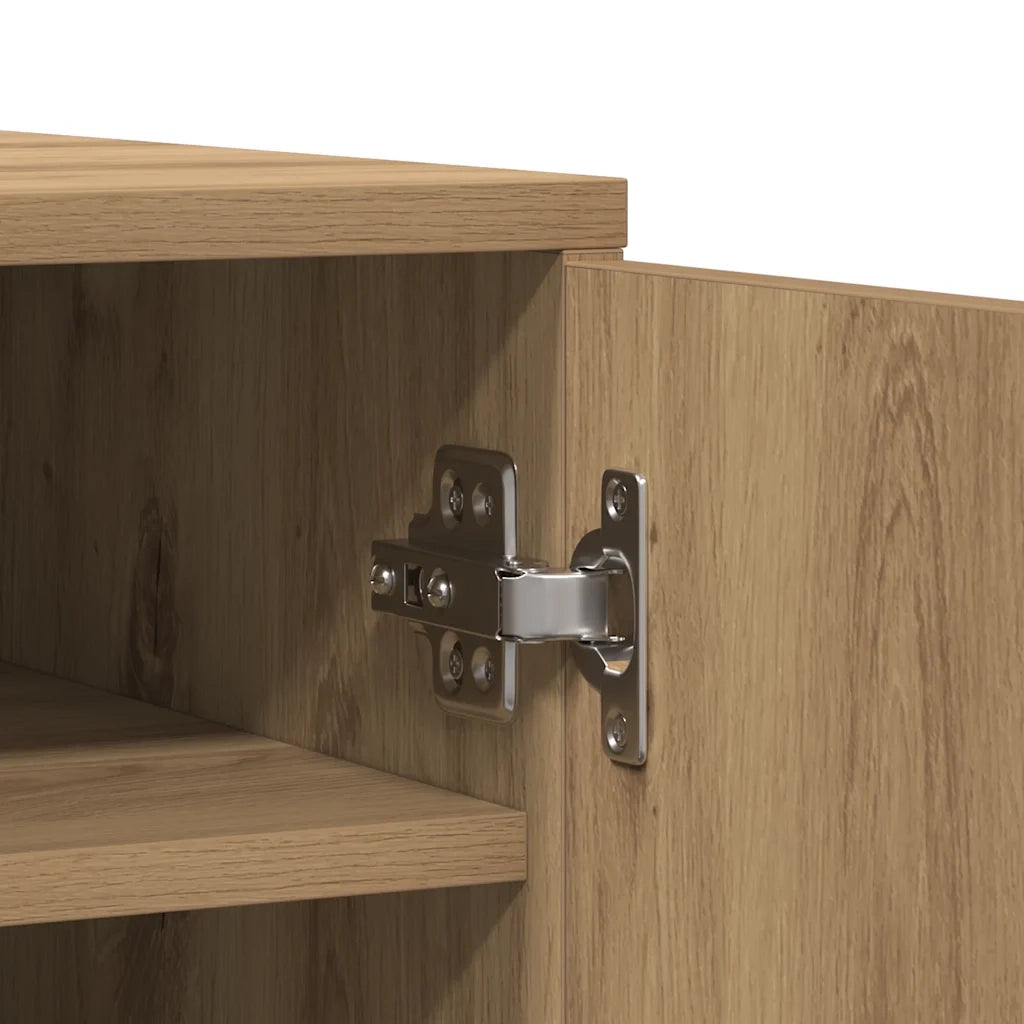 Scarpiera | Mobile per scarpe Rovere Artigianale 60x35x92 cm in Legno Multistrato