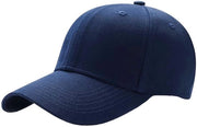 Cappello da sole in cotone - Cappello da golf - Cappello da baseball - Cappello da sport - Navy - Adattabile per allenamento - Cappello da golf sportivo - Universale per attività sportive quotidiane