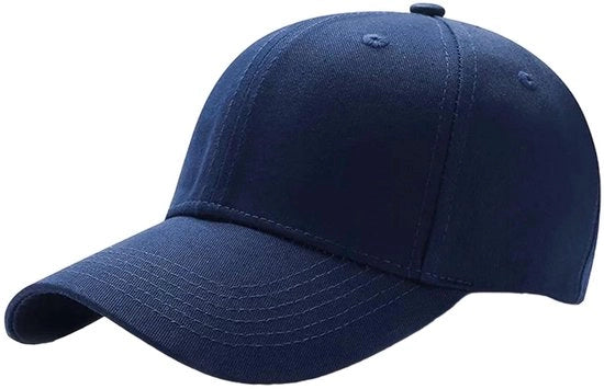 Cappello da sole in cotone - Cappello da golf - Cappello da baseball - Cappello da sport - Navy - Adattabile per allenamento - Cappello da golf sportivo - Universale per attività sportive quotidiane