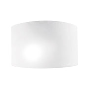 Applique Curtis Rossini Group Lampada da Parete 16cm in Vetro Bianco Satinato e Struttura in Metallo Attacco E27 IP20 - A.3342-15