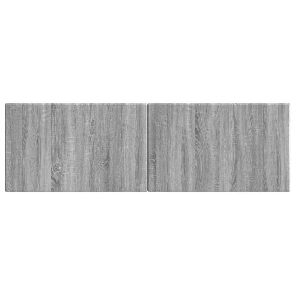 Testiera da Muro BREDA Sonoma grigio Legno ingegnerizzato 897611