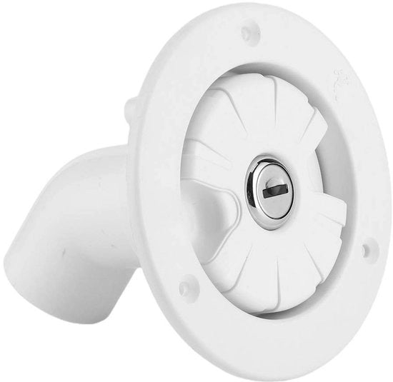 Acquasistema Chiusura Regolabile - Diametro 80mm - Materiale ABS - Chiusura a Chiave - Resistente e Solido - Velocità di Chiusura Rapida - Valvola d'Acqua